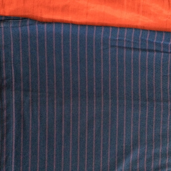 Martin Golf Polo Blue Striped Used Men's Medium - Picture 4 of 4